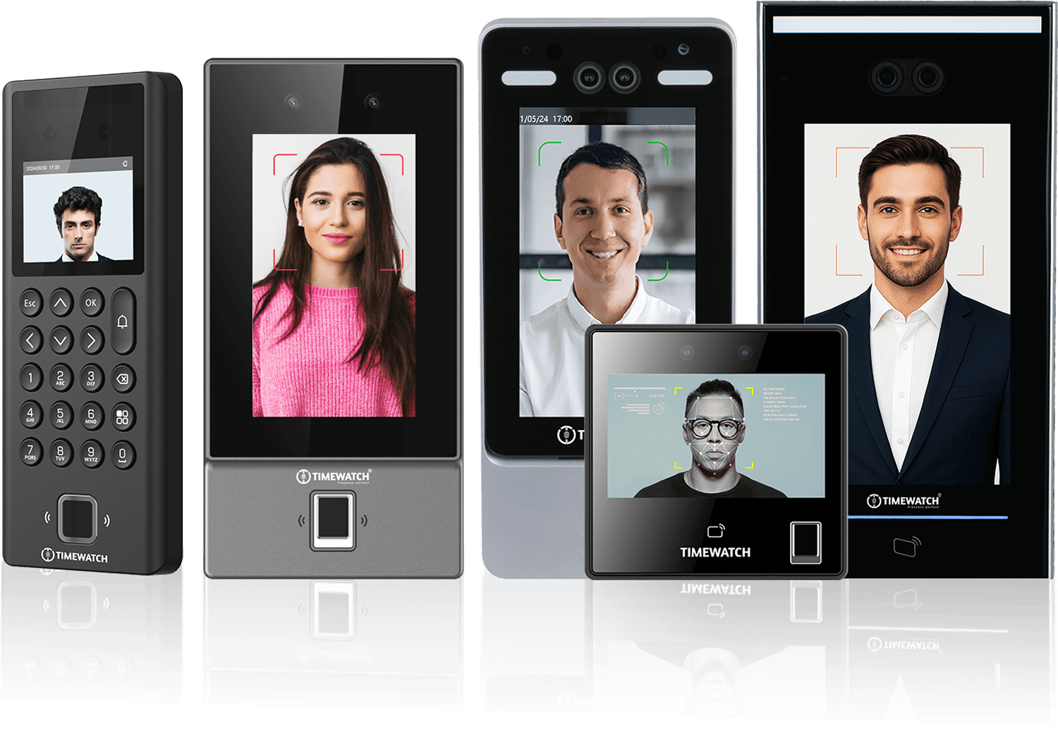 TimeWatch TrueFace series biometric attendance devices