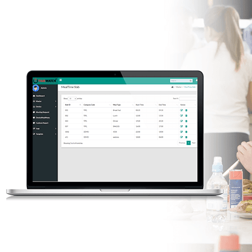 Canteen Management - TimeWatch Arabia